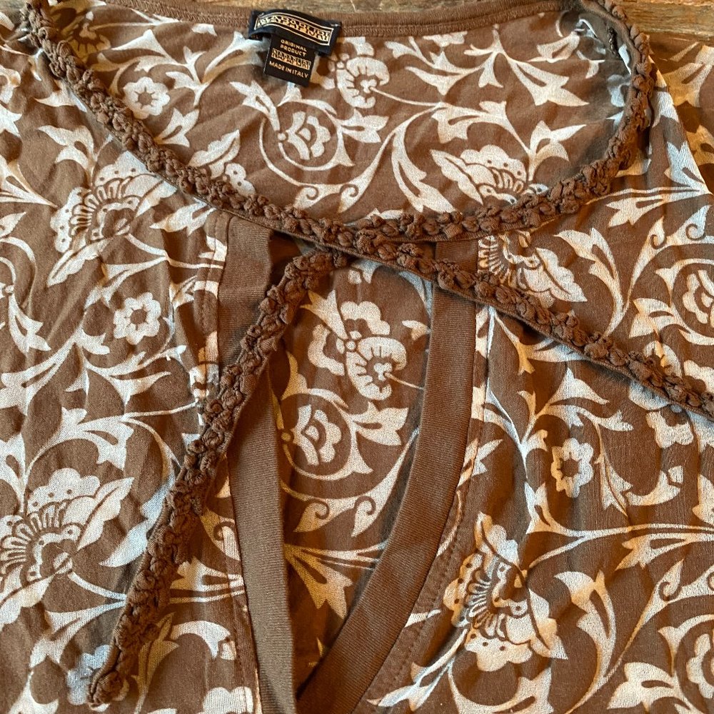 Napapijri shirt, sheer material, size L